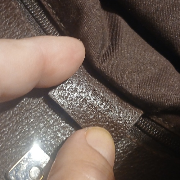 Authentic Gucci Eclipse Shoulder Crossbody Bag GG Canvas Leather Brown - Picture 15 of 16